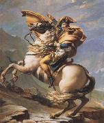 Napoleon Crossing the Alps (mk08), Jacques-Louis David